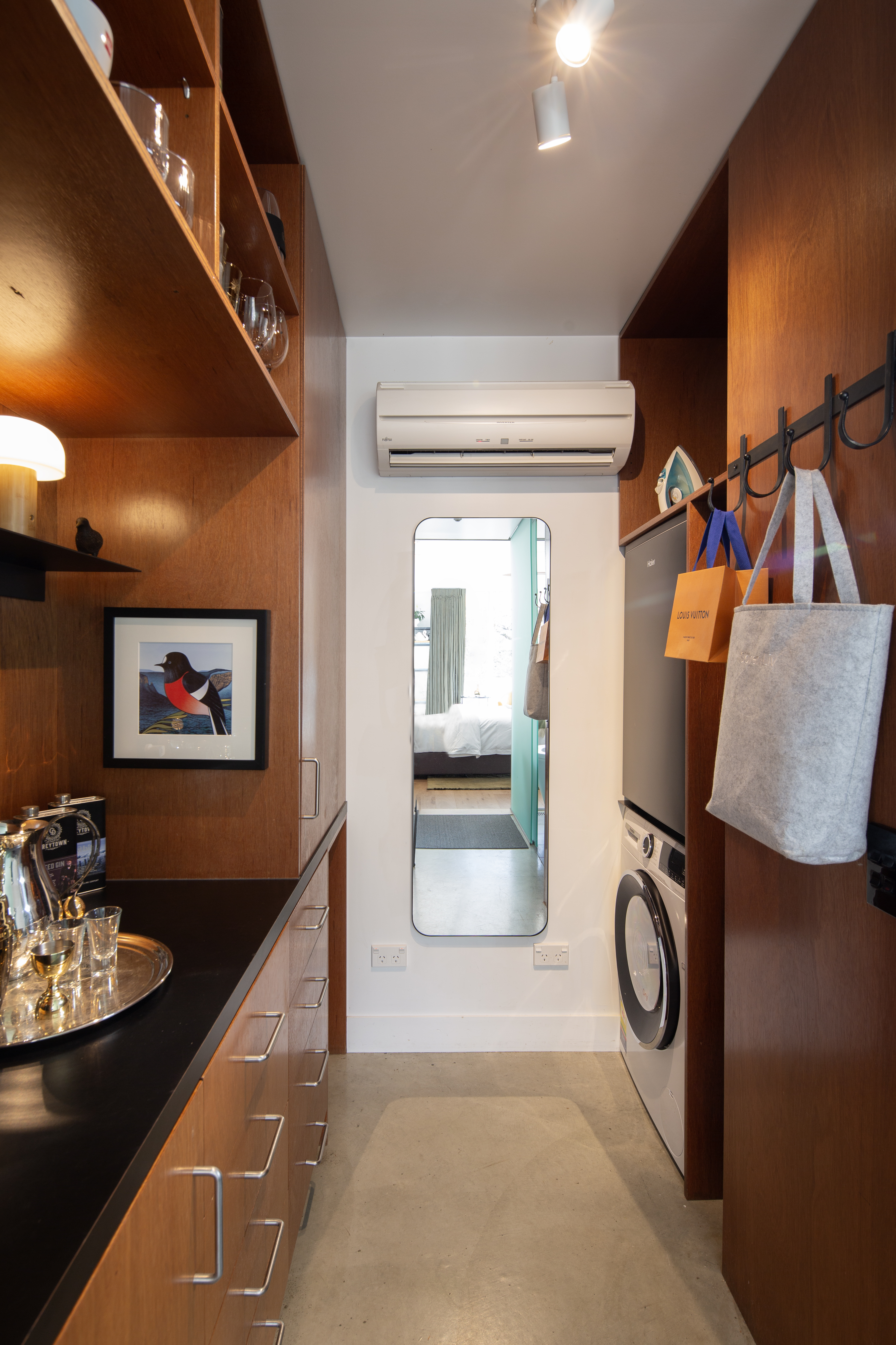 The Birch — dressing room